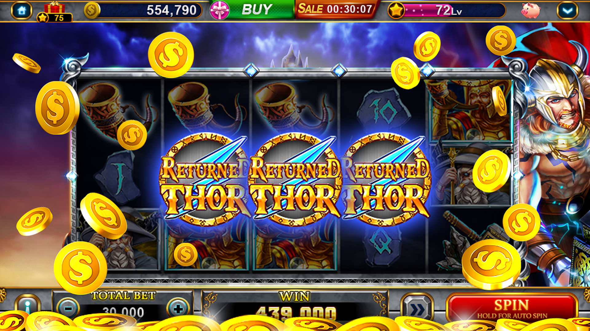 Ảnh chụp màn hình các tính năng đặc biệt trong app 32win